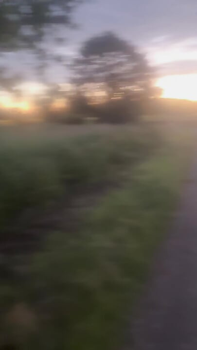 Risky nude walk from one parking space to the other half hour away stopped filming when fishmen caught me