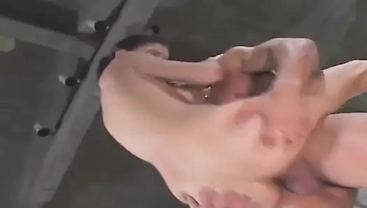 Skinny Brunette Babe Gets Pussy Eaten and Fingered Hard