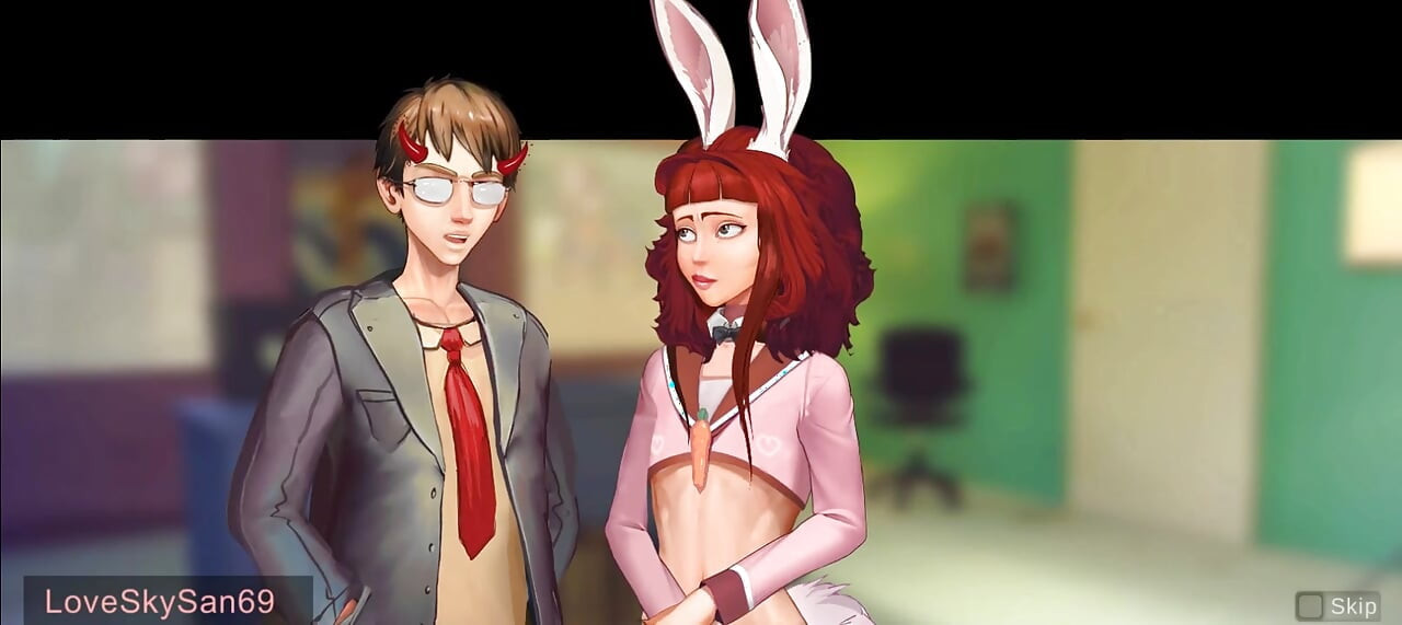 Taffy Tales V0.89.8a Bahagian 78 Seks dan Cosplay oleh Loveskysan69