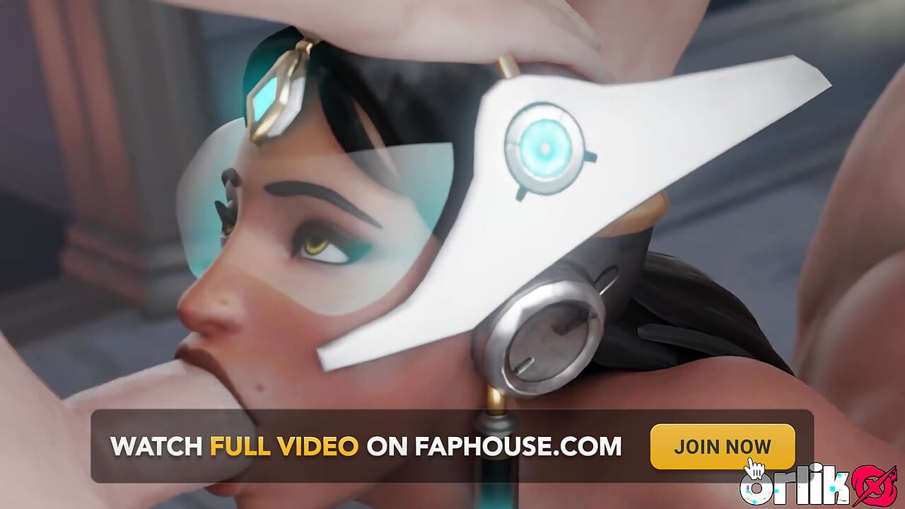 Symmetra pitää isosta munasta perseessään - 3D Overwatch anaalianimaatio