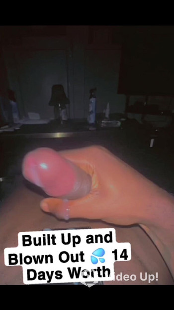 Held back for 2 full weeks and when I finally let loose, it was pure fireworks If you're into tributes hit me up