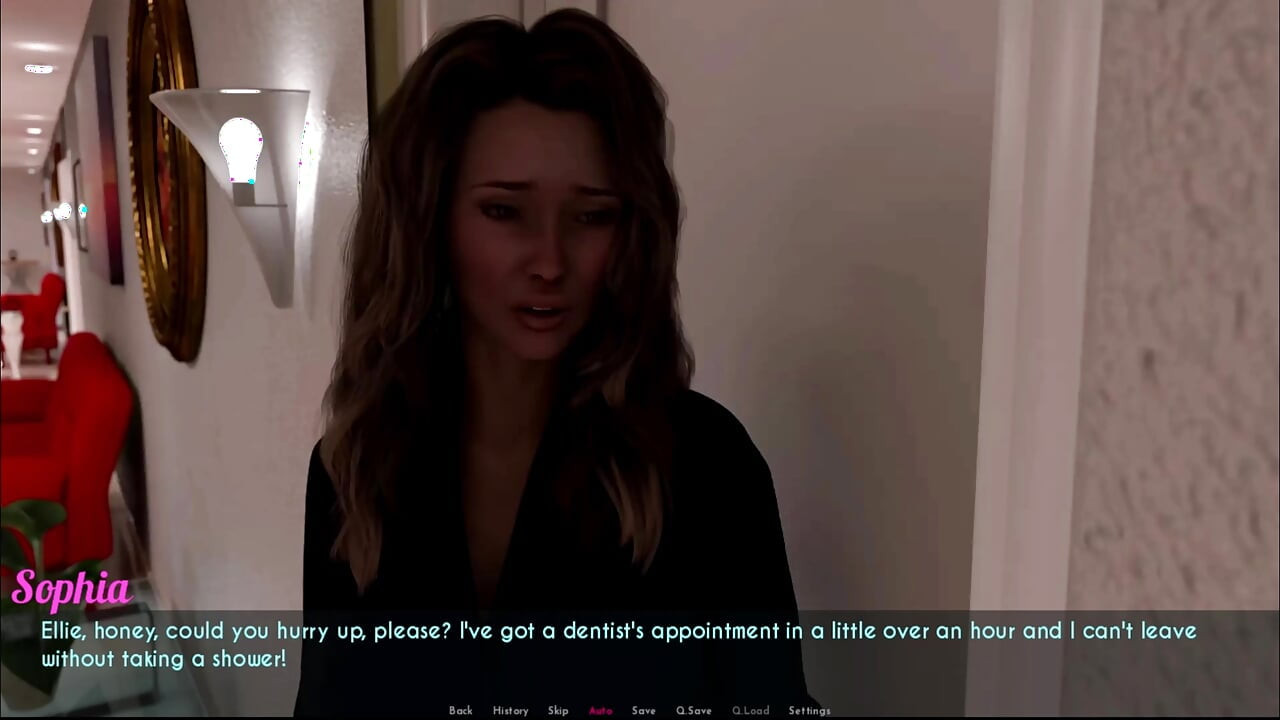 Awam - 14일차 - 무료 - 엘리와 소피아가 함께 샤워를 했습니다.