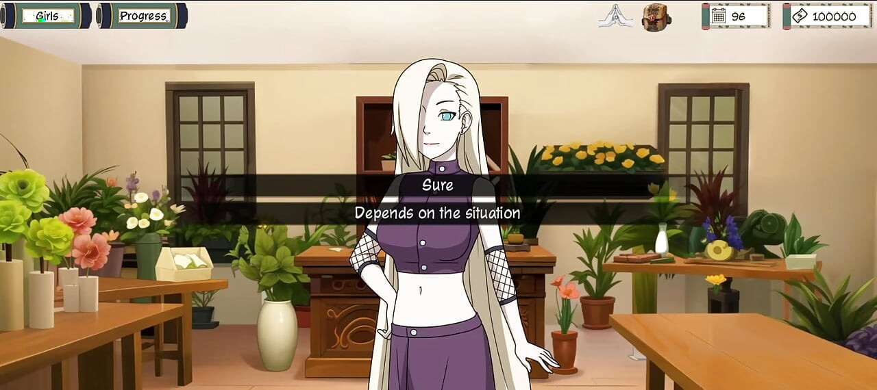 Kunoichi Trener - Naruto Trener v0.23.1 Dio 126 Girls Party Strip and Sex Poker! od Loveskysan6