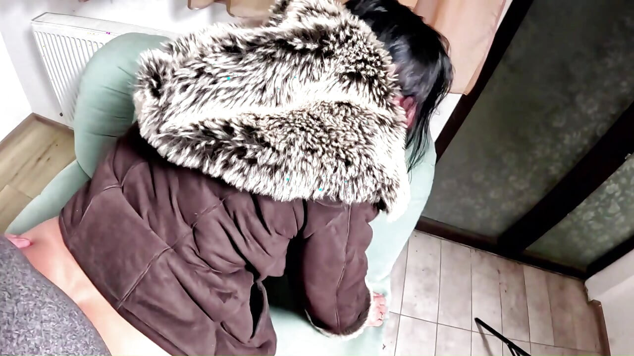 Magic Whore Transformation in Shearling and UGGs. Pee, Deepthroat, Cum on Fur and Squirting