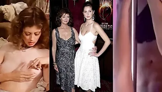 Susan Sarandon & Eva Amurri - big breasts side by side