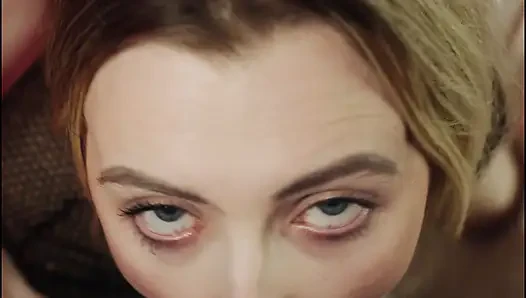 Cute British Blonde Lottie Lou POV Blowjob