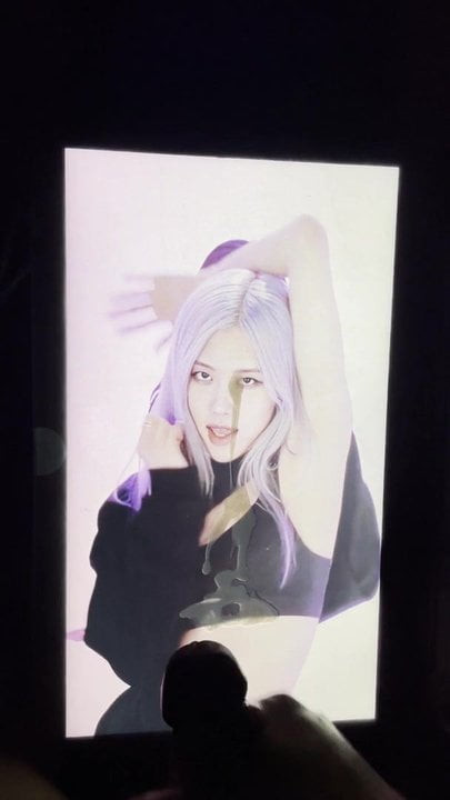 Blackpink Rose Cum Tribute