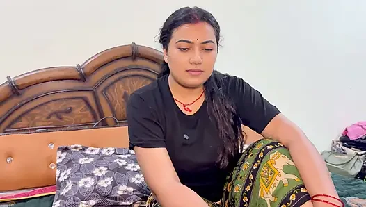 Bade ke jane ke baad chote ne bhabi ko akela dekh uthya mauke ka fayeda