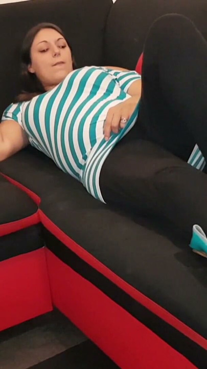 I love when slave lick my stinky flats and feet | Clip 1