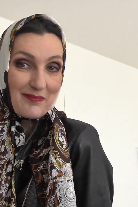 Beautiful Silk Headscarves Fashion Show, JOI, Lady Victoria Valente