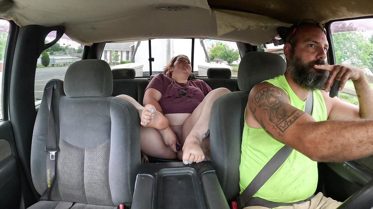 masterbating while stepbrother drives i cum so hard