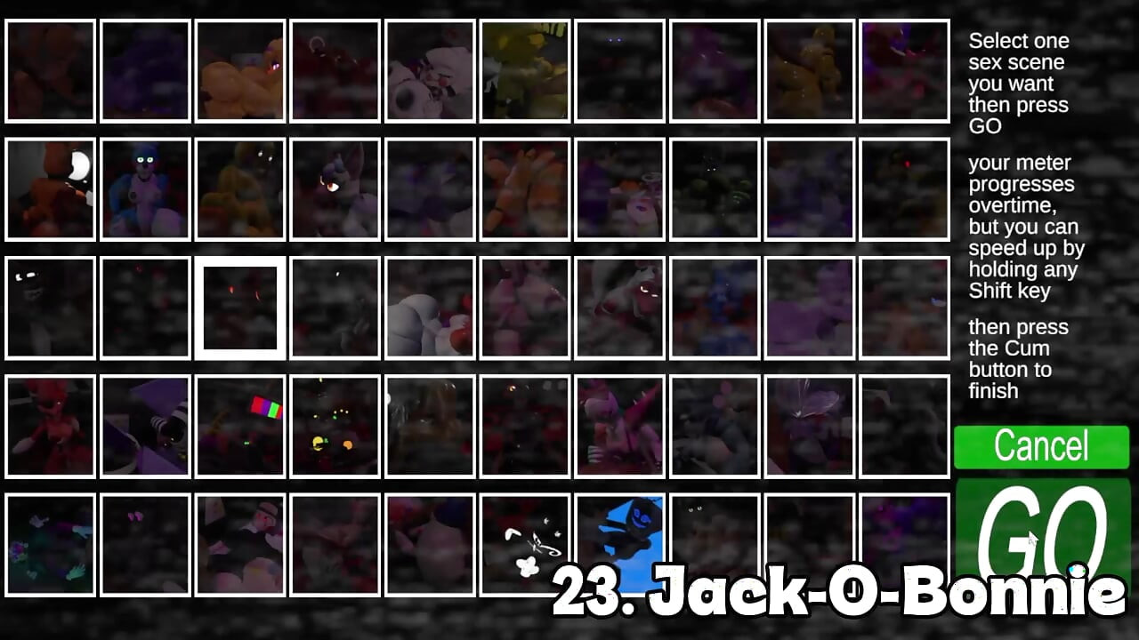Erotic Custom Night - All sex scenes