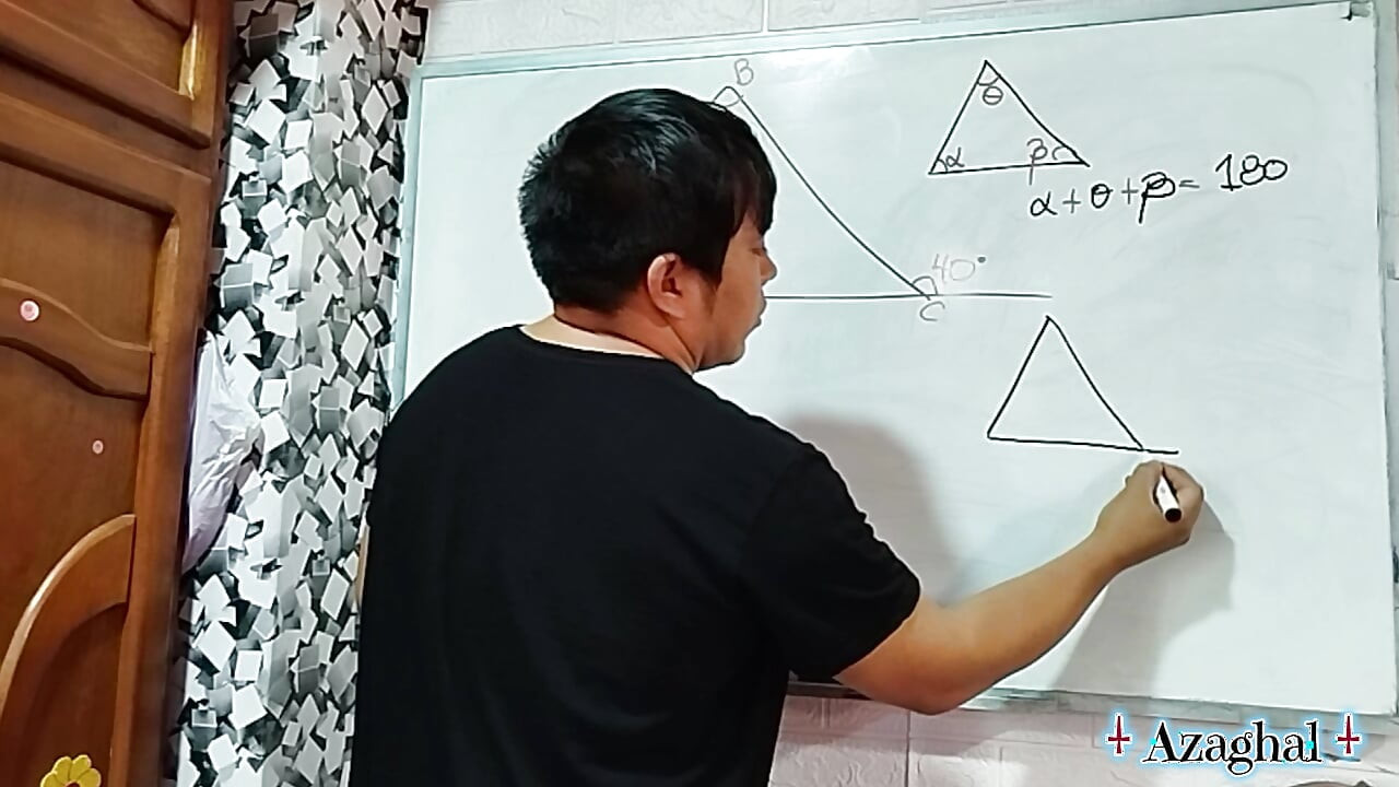 40 Mathematics Geometry Calculate the Value of the Angle