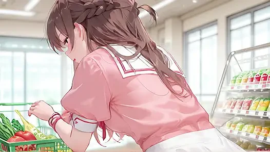 Chizuru Mizuhara Hentai Cosplay. Hari belanja yang santai berubah jadi seks