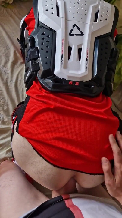 Guy Fucks Another Guy in Mxgear