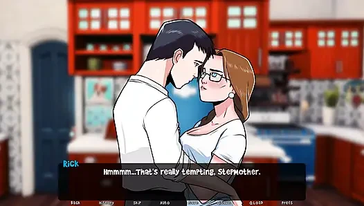 Kötülüğün şafağı: üvey anne ve üvey oğlu evlerinde utanmadan seks yapıyor bölüm 25