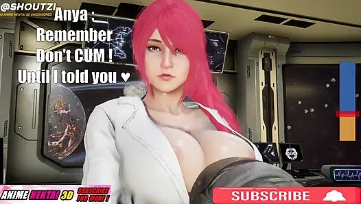 Anya Challenges Not to Until She Gives You the Order! Will You Manage to Hold on? Good Luck...