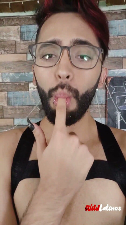 Jerking My Big Uncut Latino Cock On My Cock Ring Harness Until I Shoot A Big Load And Eat My Cum | Clip 2