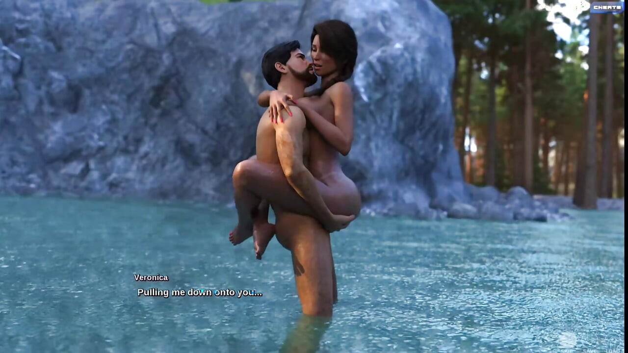 Outdoor River Sex with My Horny Stepsister
