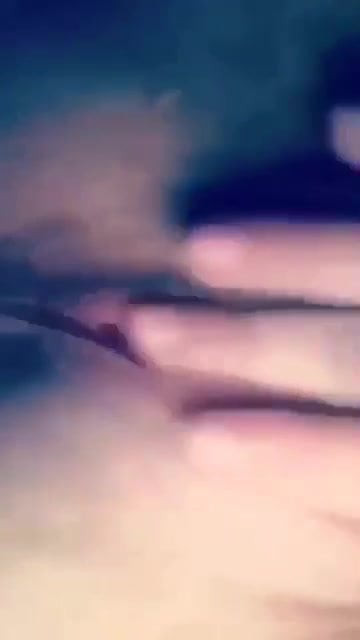 Wife Fingers herself.