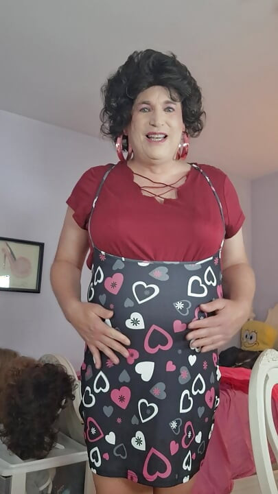 Lingerie show for Daddy and friends story!