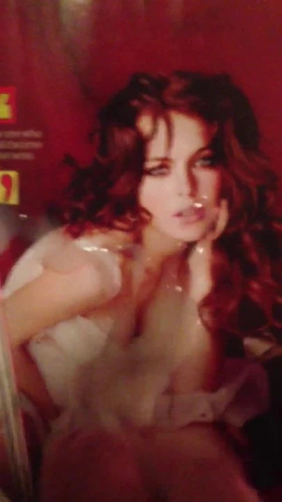 Lindsay Lohan August 2015 Cum Tribute