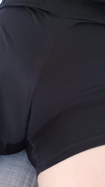 Key moment from "My best friend invited me to touch her pussy in the leggings she was wearing"