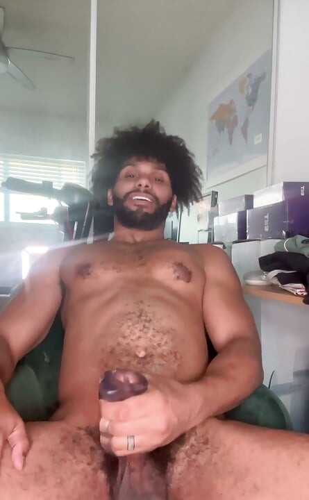 Office Stroke: Man in Suit Masturbation