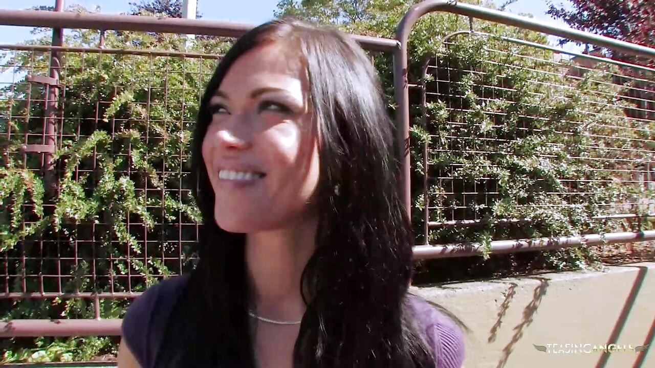 Brunette gets fucked doggy style after getting cunnilingus