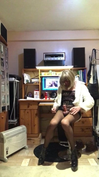 En tenue de pute