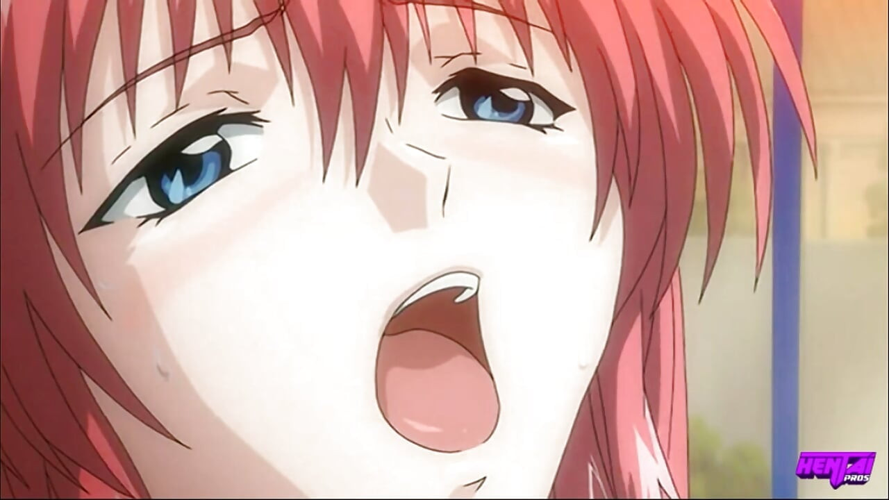 HENTAI PROS - Hitomis sjalusi blir til nytelse når hun er dobbeltfylt og creampied av Akitoshi og Mina