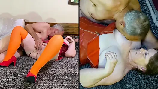 Granny Velma Dinkley: a Slutty Sleuth's Fingering, Pussy Licking & Missionary Fucking Orgasms! 8623fap