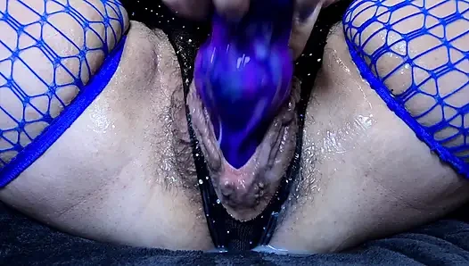 Edge With Mommy - Purple Vibe,  Dildo & Hands