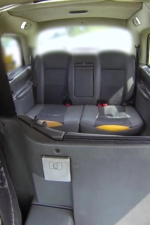 Female Fake Taxi - Hitchhiker Gets Ride of Her Life