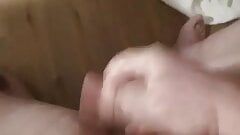 stroking my cock