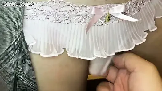 Cfnmheat ile eski bir hizmetçi?style güzellik, itaatkar ve şehvetli oyun içinde tamamen giyinmiş