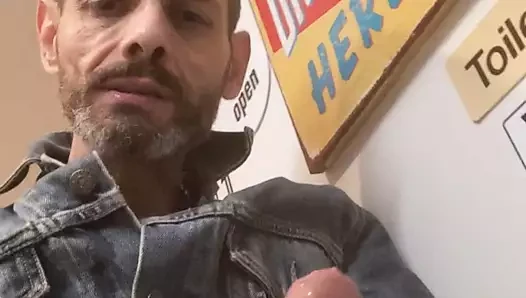 MAKING MY DENIM JACKET WET WITH MY PISS
