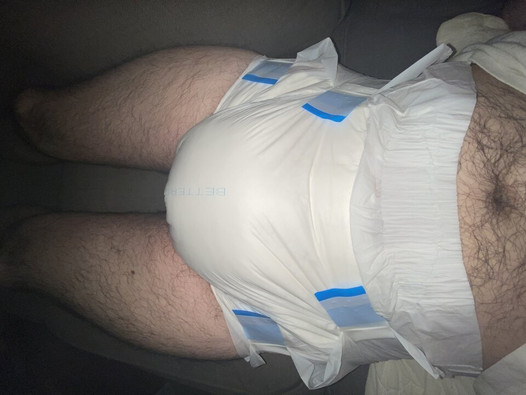 Big Diaper under my pants