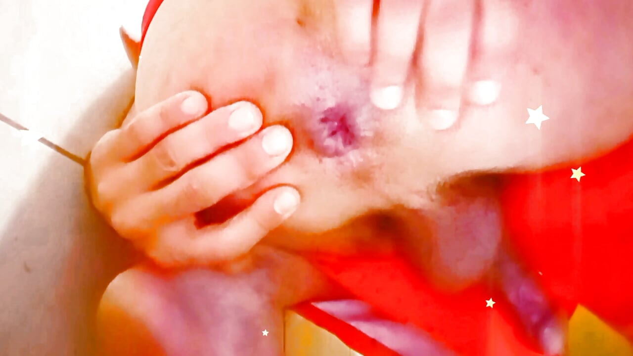 With A Finger In The Fluffy Hole Of My Ass