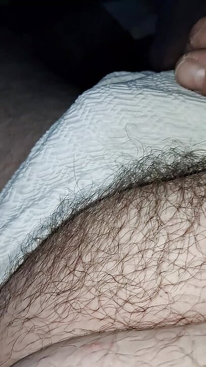 White panty pee