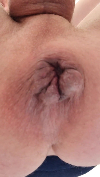 Unforgettable moment from "Dripping your cum from my ass. Loose hole pounded. Long dildo pleasure. Farting cum bubbles"