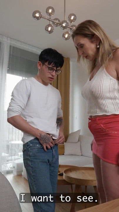 VIP4K. Mommy Seduce Guys. The Collection She Insists | Clip 1