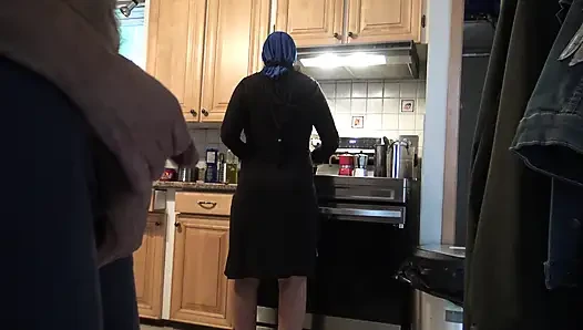 My Best Freinds Wife Almost Caught Me Masturbating !!!