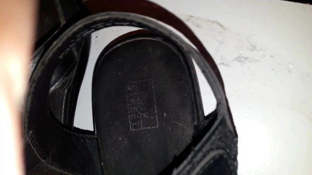Step Mothers shoes fuck ans cum filled