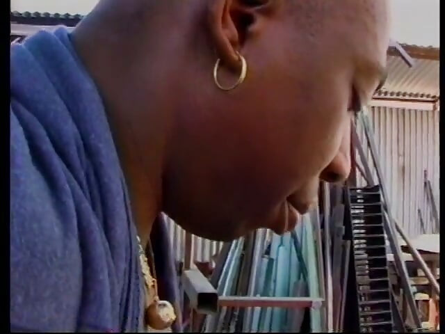 Black MILF eats dick before getting fucked from behind