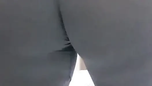 Legging exhibitionism