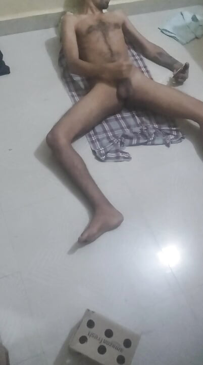 Odia Single guy masturbating at PG Room