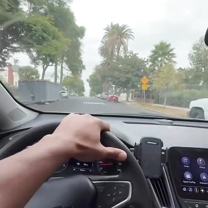 Ebony Car Ride Home with Stranger