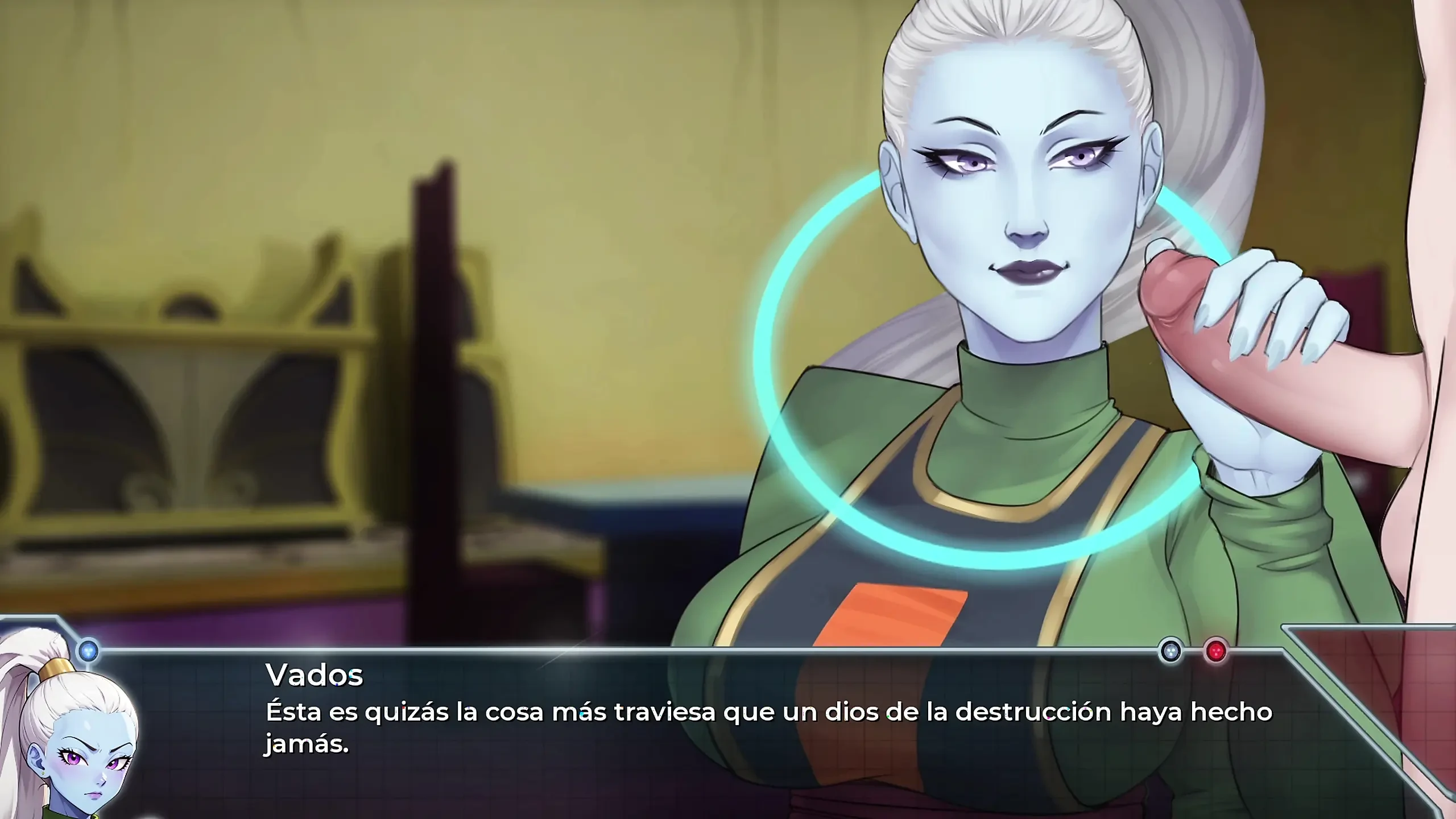 مغامرة إلهية - مص فورد والقبلة العاطفية مع Android 18