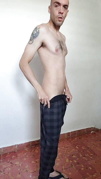 Getting Naked and Spreading Tight Ass